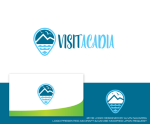 Logo Design by alvinnavarra for VisitAcadia | Design: #18690205