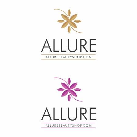 Diseño de Logo por Krishnadas para ALLURE BEAUTY SHOP | Diseño #18713046