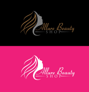 Diseño de Logo por nexalite para ALLURE BEAUTY SHOP | Diseño: #18688989