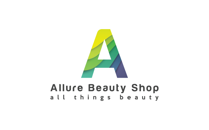 Diseño de Logo por ilovedesign1 para ALLURE BEAUTY SHOP | Diseño #18690244