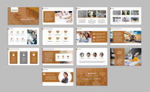 Canvas Construction PowerPoint Presentation | Diseño de PowerPoint por AbyJohns