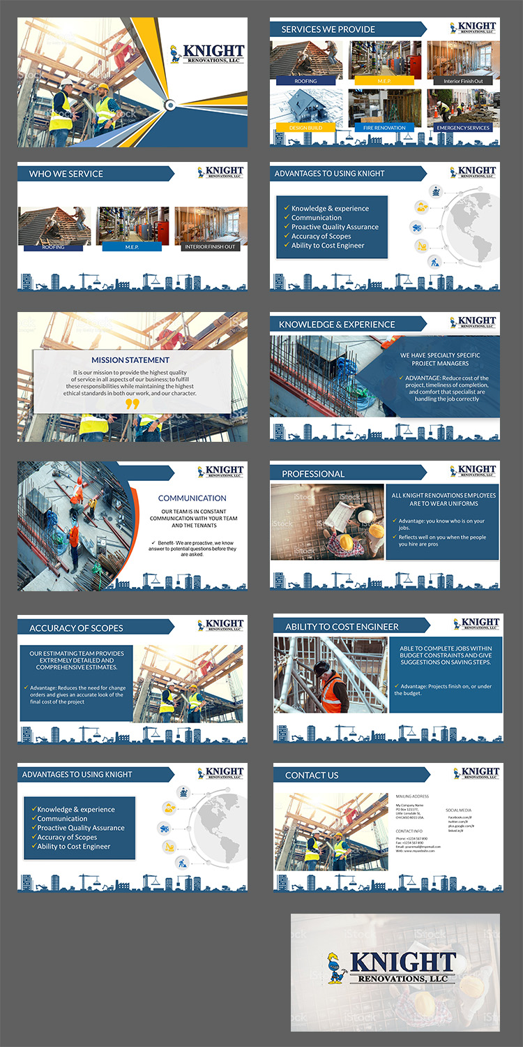PowerPoint Design by Spydaman for this project | Design #18690549
