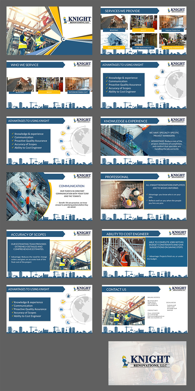 Design de PowerPoint par Spydaman pour ce projet | Design #18699077