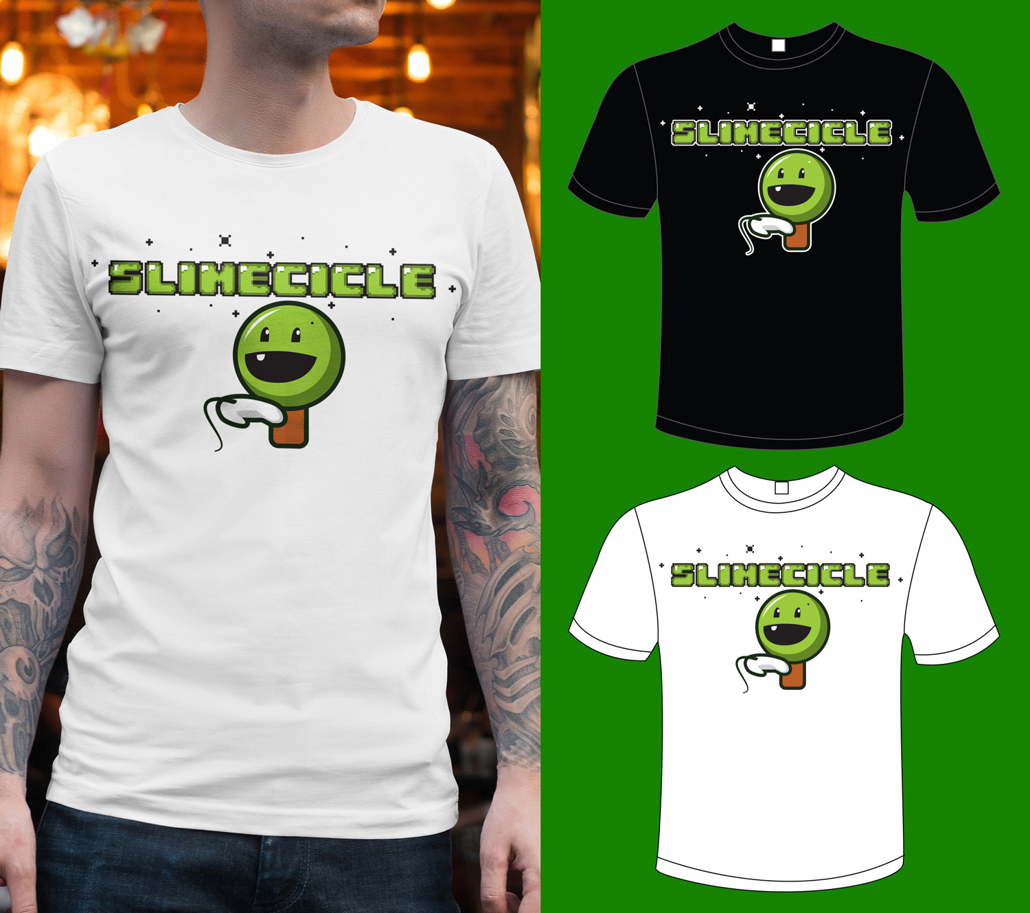 T-Shirt-Design von Impressive Solutions für Slimecicle | Design #18729462