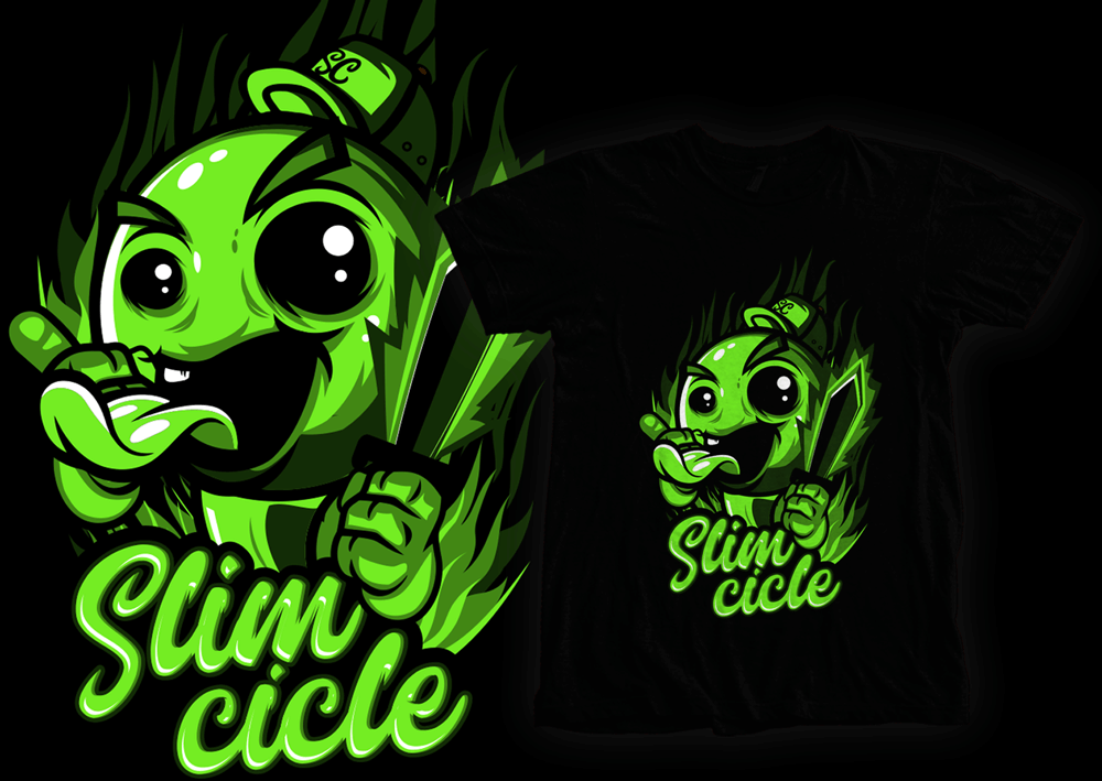 Diseño de Camiseta por jé para Slimecicle | Diseño #18782617