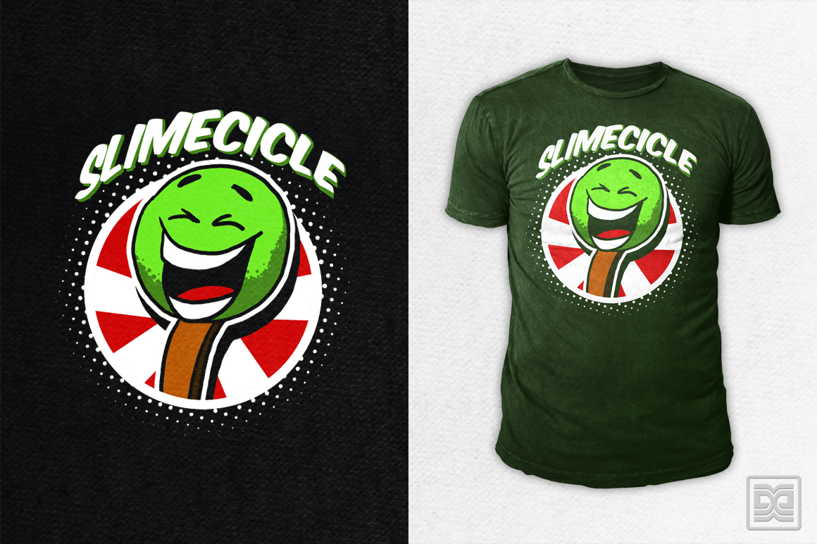 T-shirt Design by D'Mono for Slimecicle | Design #18766620