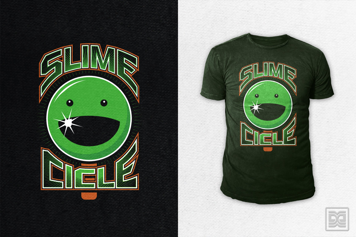 Diseño de Camiseta por D'Mono para Slimecicle | Diseño #18772793