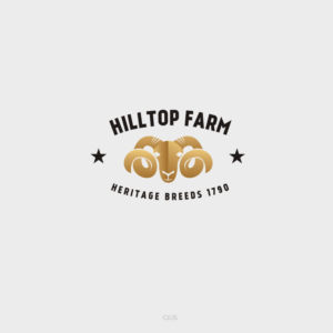 Hilltop Farm.   Heritage Breeds  1790 | Diseño de Logo por CKS d e s i g n