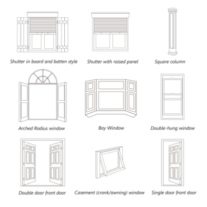 Product Icons for building material manufacturer | Graphic Design by Rickyy
