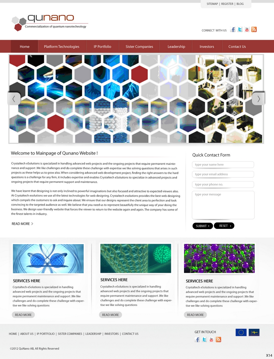 Web Design by pb for this project | Design #663576