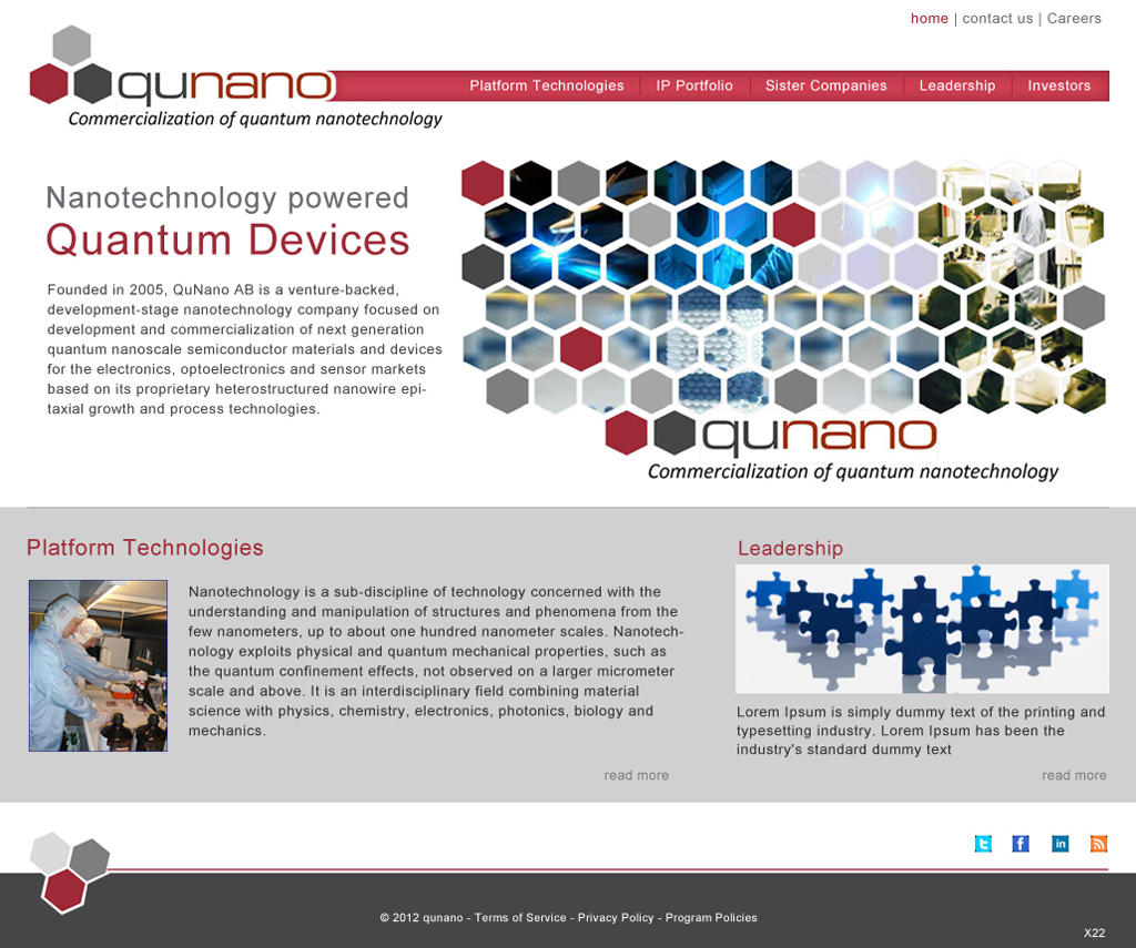 Web Design by pb for this project | Design: #665077