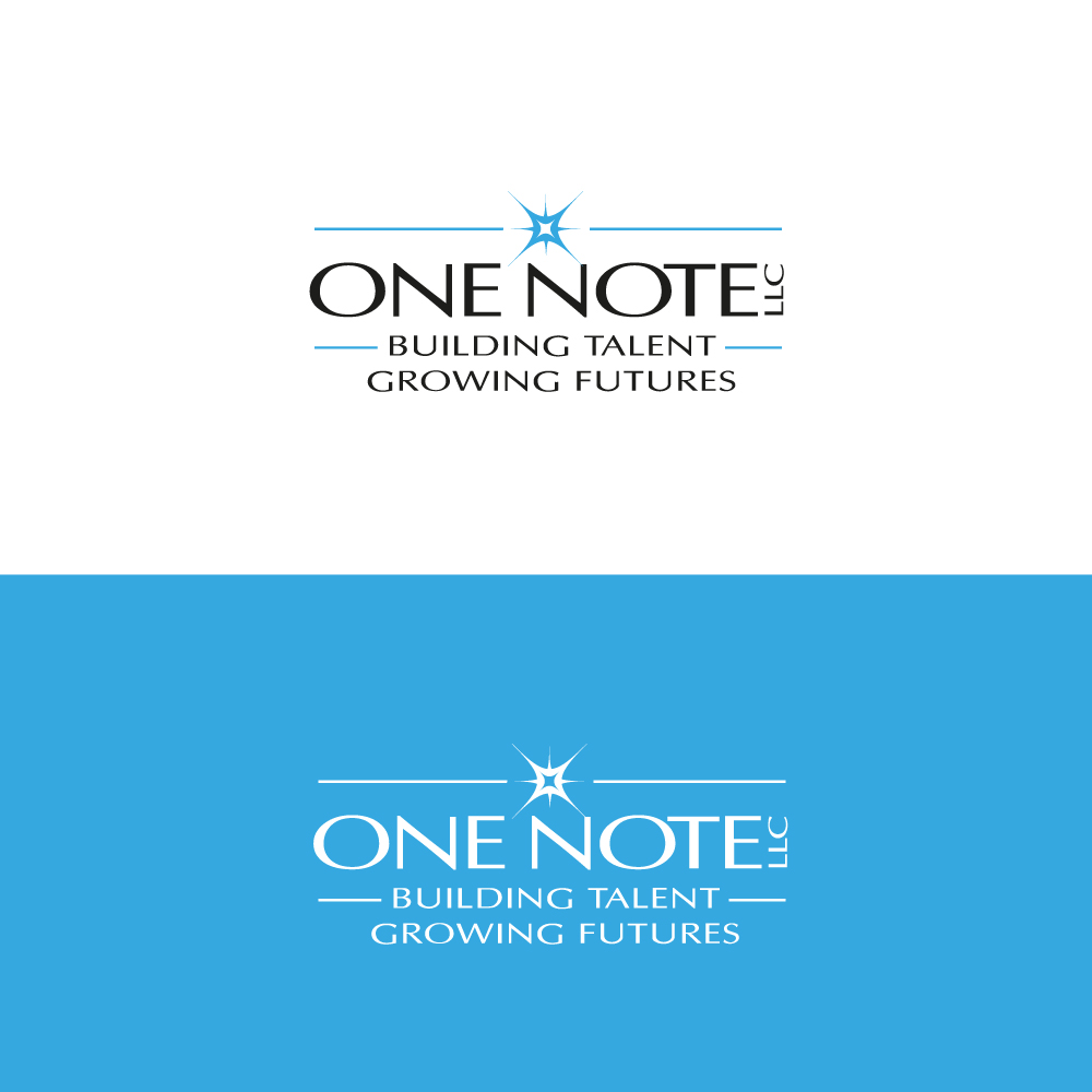 Logo Design by Sujit Banerjee for One Note, LLC | Design #18690964