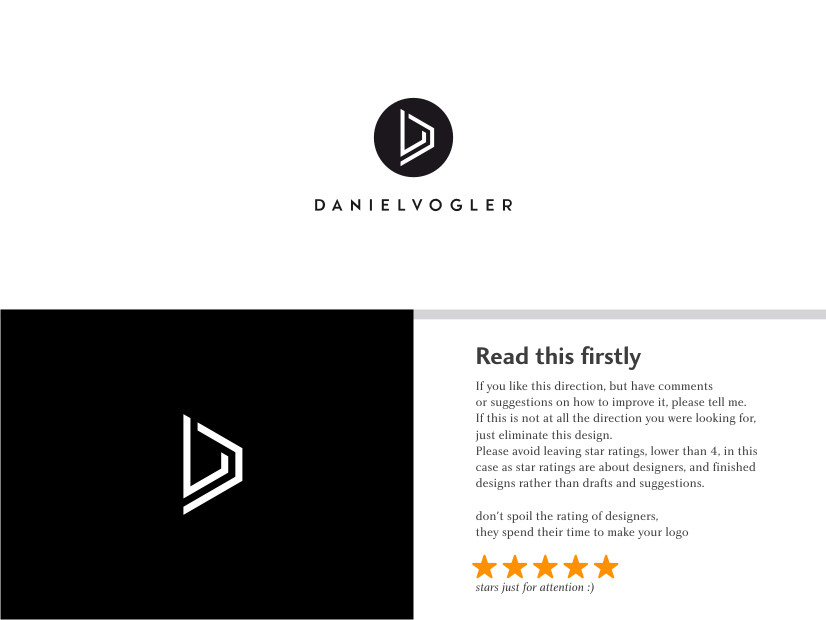 Logo Design by Atvento Graphics for Daniel Vogler Arts & Consulting | Design #18714466