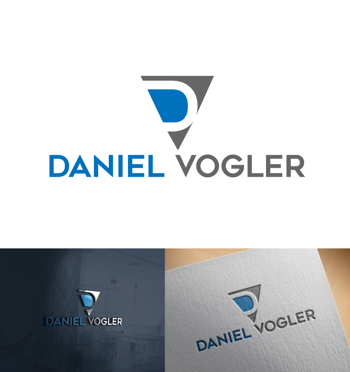 Logo Design by imyounuspathan 2 for Daniel Vogler Arts & Consulting | Design #18687813