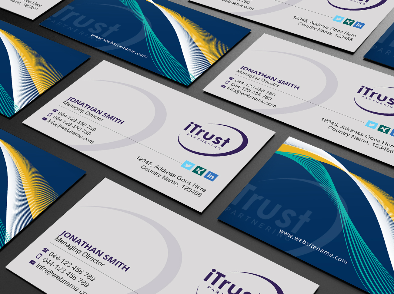 Business Card Design by Creations Box 2015 for this project | Design #18940676