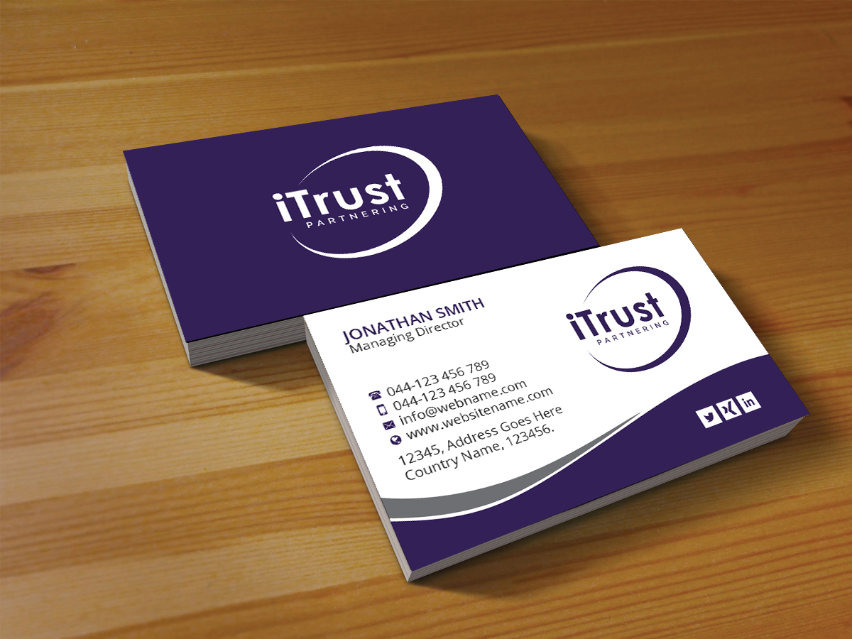 Business Card Design by Creations Box 2015 for this project | Design #18940682