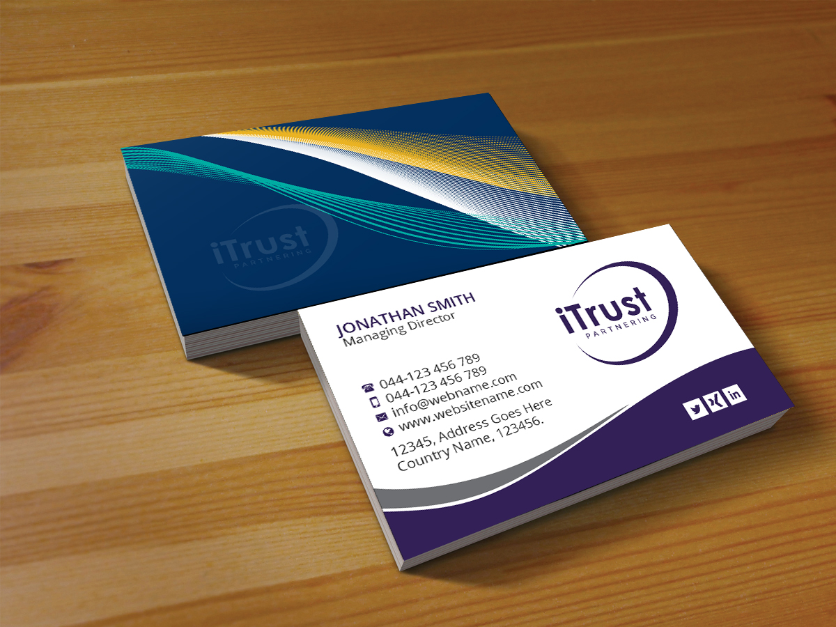 Business Card Design by Creations Box 2015 for this project | Design #18940683