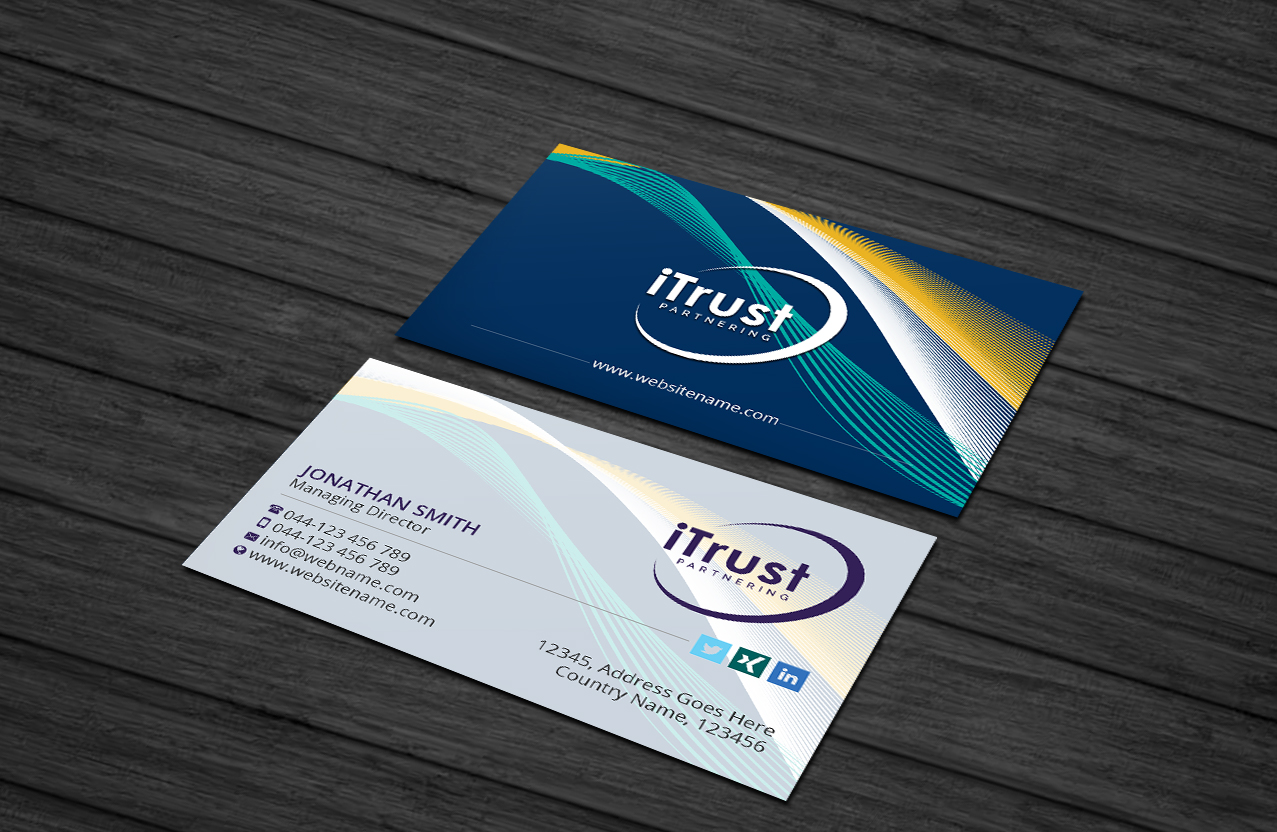 Business Card Design by Creations Box 2015 for this project | Design #18940685