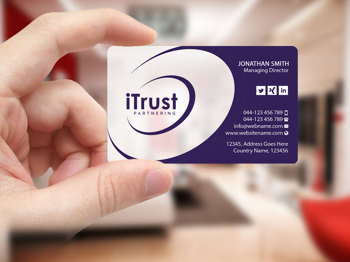 Business Card Design by Creations Box 2015 for this project | Design #18940687