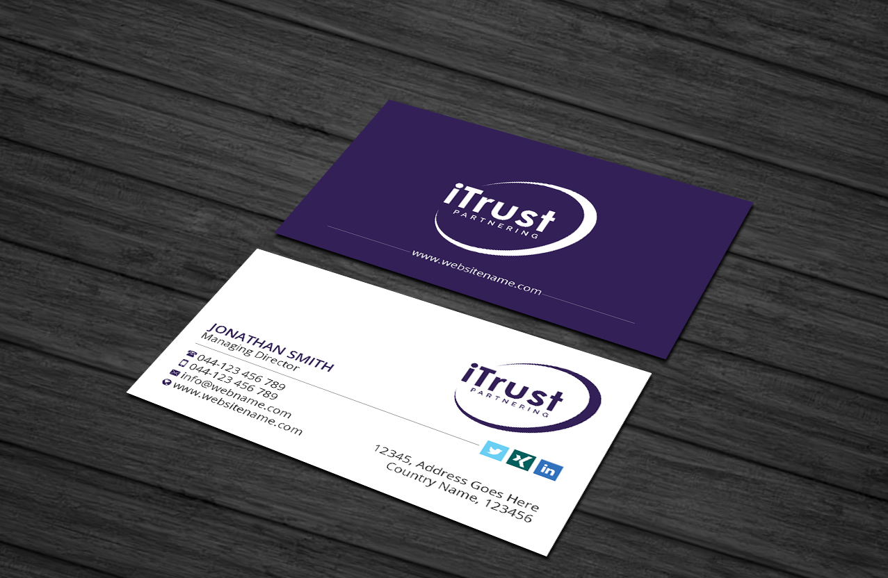 Business Card Design by Creations Box 2015 for this project | Design #18940691