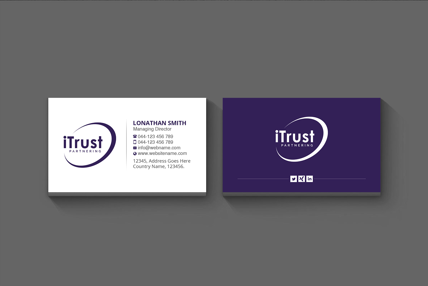Business Card Design by Creations Box 2015 for this project | Design #18940692