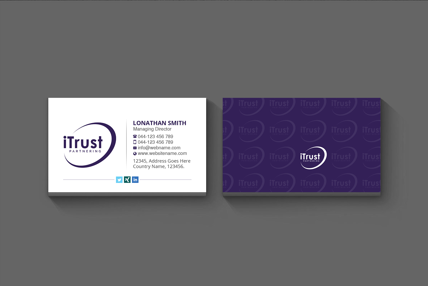 Business Card Design by Creations Box 2015 for this project | Design #18940696