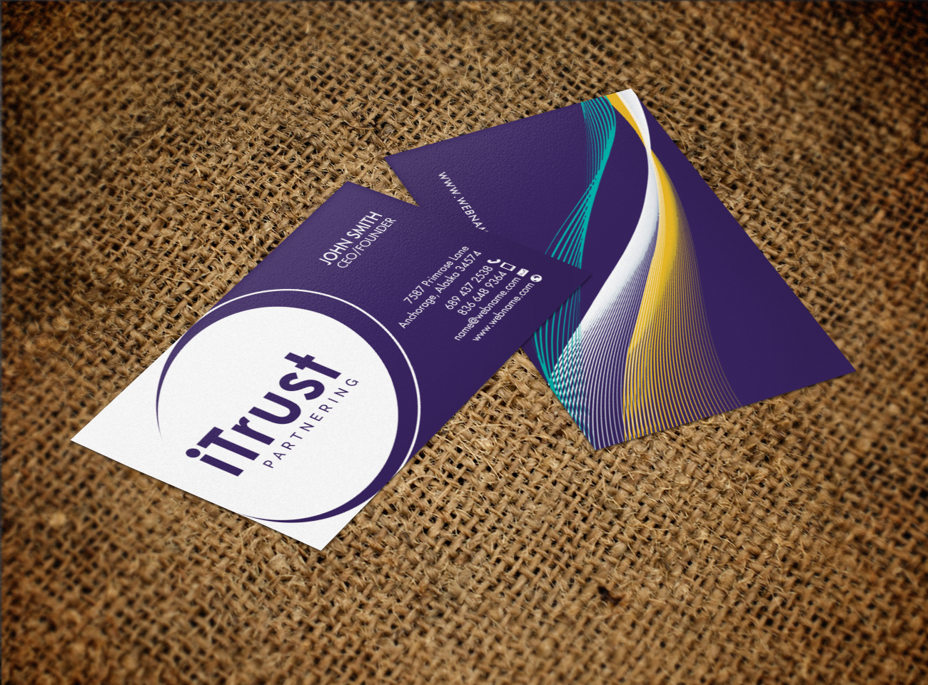 Business Card Design by chandrayaan.creative for this project | Design #18938009