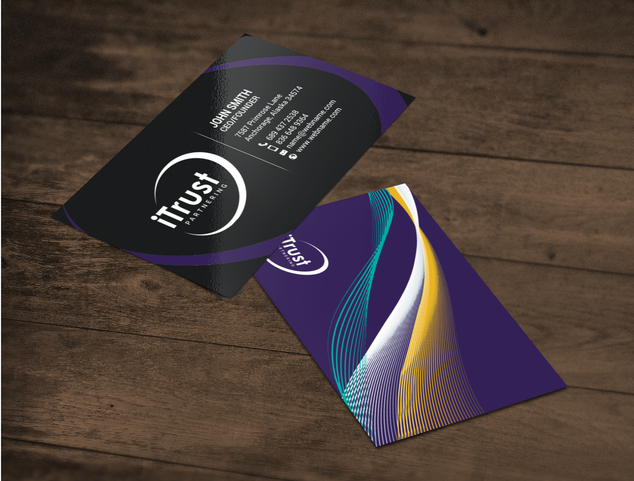 Business Card Design by chandrayaan.creative for this project | Design #18939624