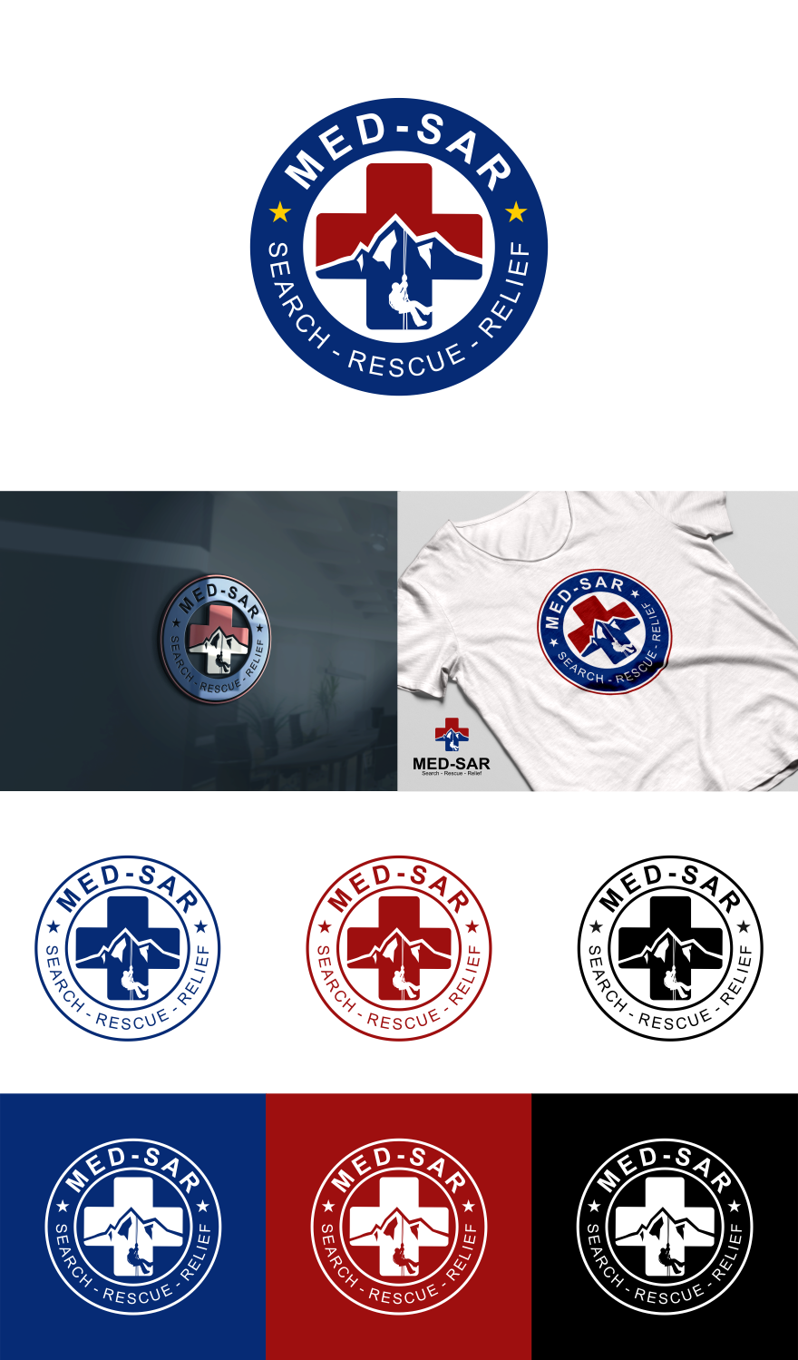Logo Design by eudo for MED-SAR | Design #18715470