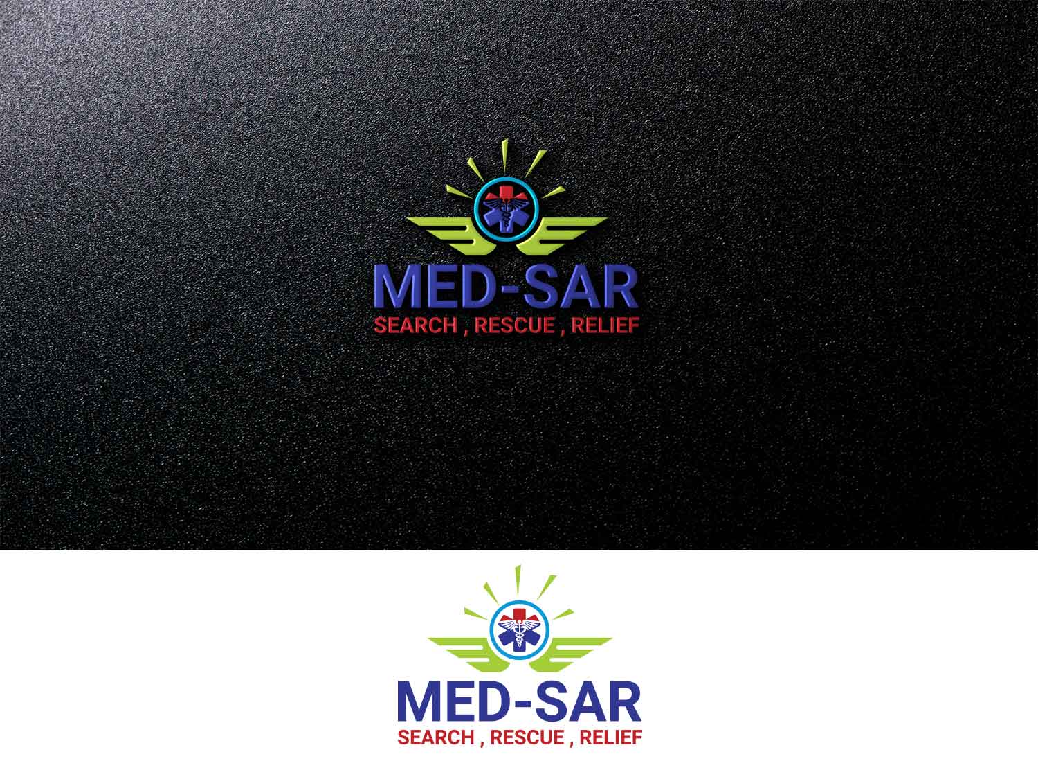 Logo Design by baki99 for MED-SAR | Design #18770950