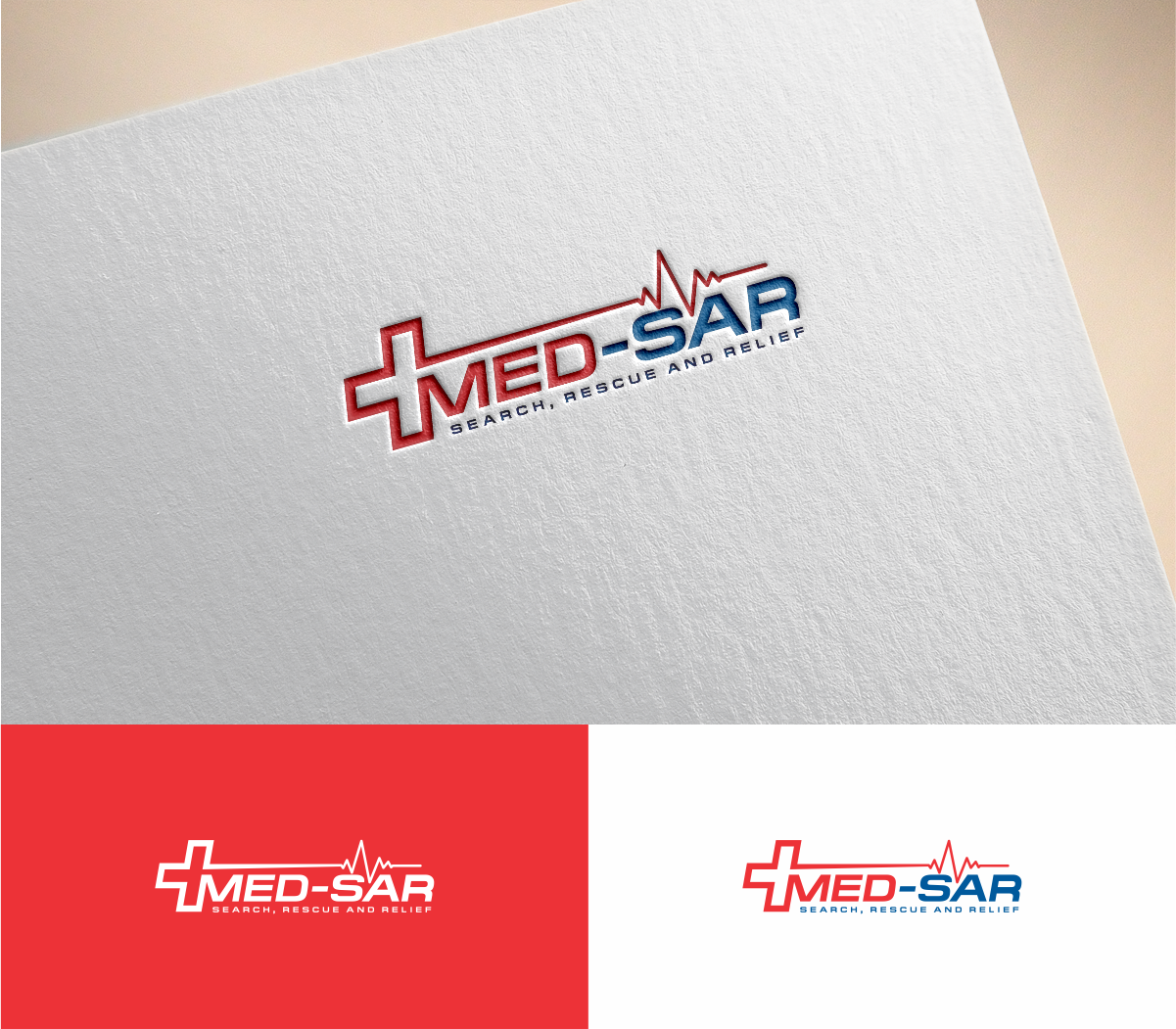 Logo Design by MKR for MED-SAR | Design #18687866