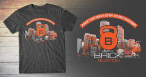 BRICK Boston / Move Boston T-shirt design | Diseño de Camiseta por db1404