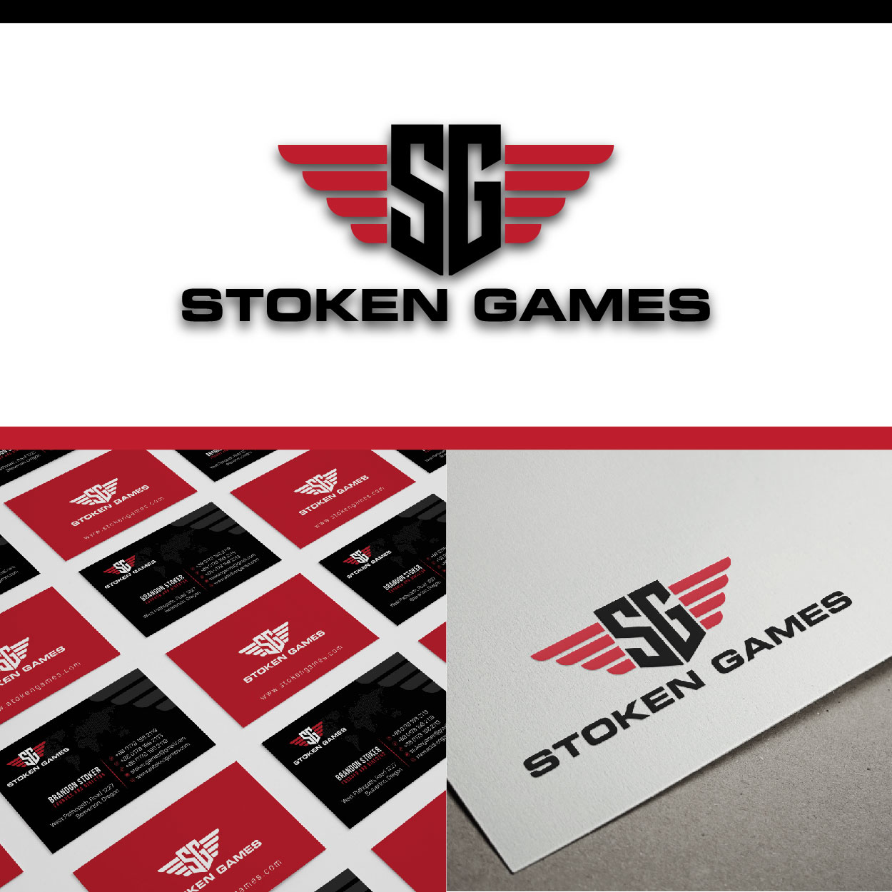 Logo-Design von Md  Samim für Stoken Games LLC | Design #18716273