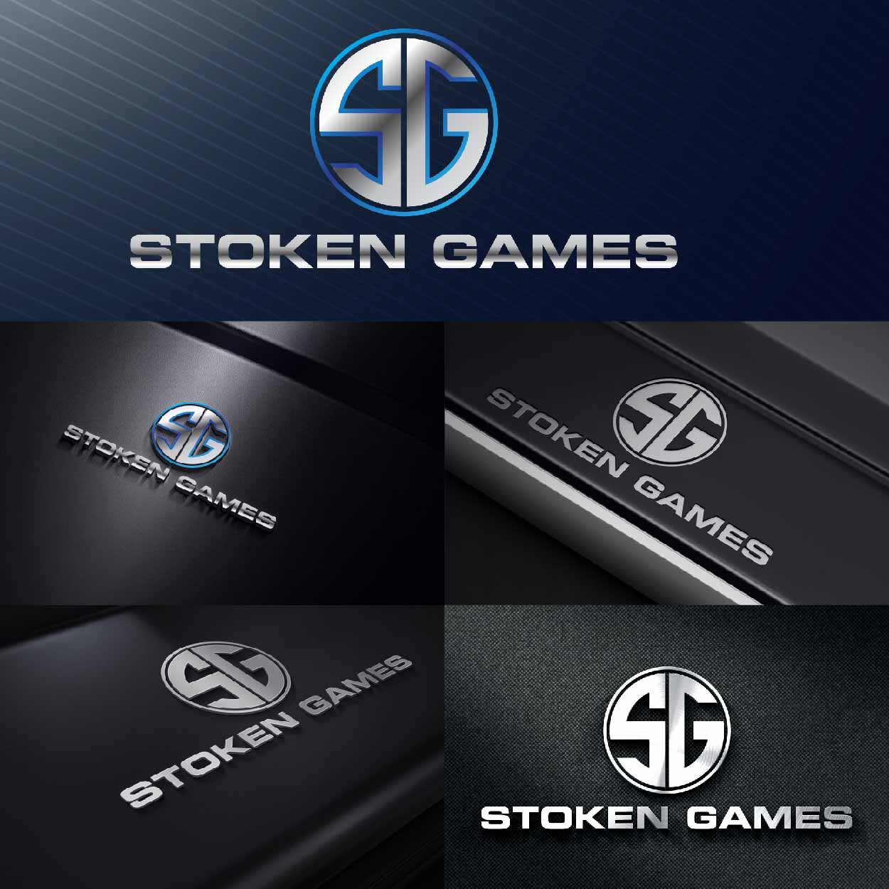 Logo Design by Md  Samim for Stoken Games LLC | Design #18745441