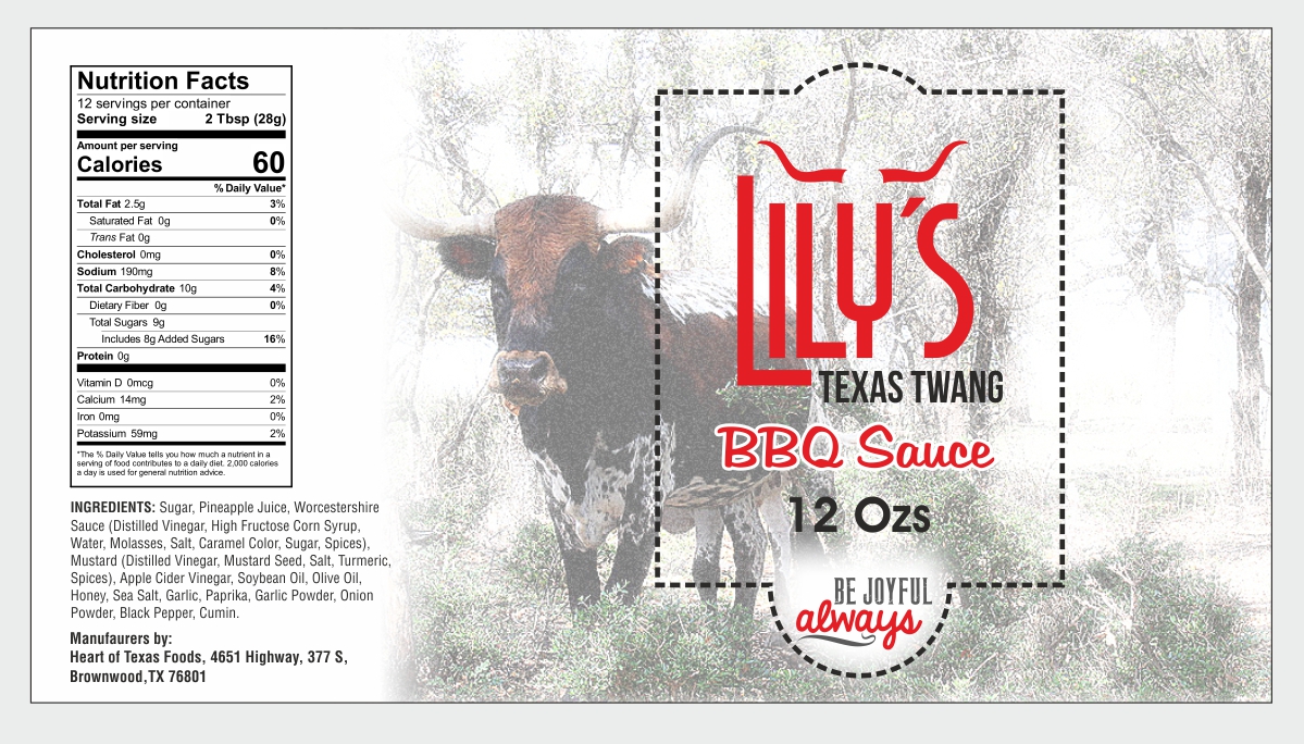 Diseño de Etiqueta por Ramaling Belkote para Heart of Texas Foods | Diseño #18861204