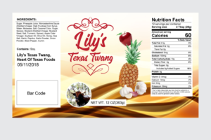 Label Design by Parul for Heart of Texas Foods | Design: #18796329