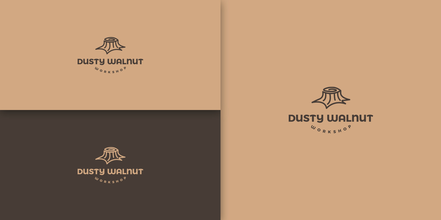 Logo Design by Decos Studio for The Dusty Walnut | Design #19005682