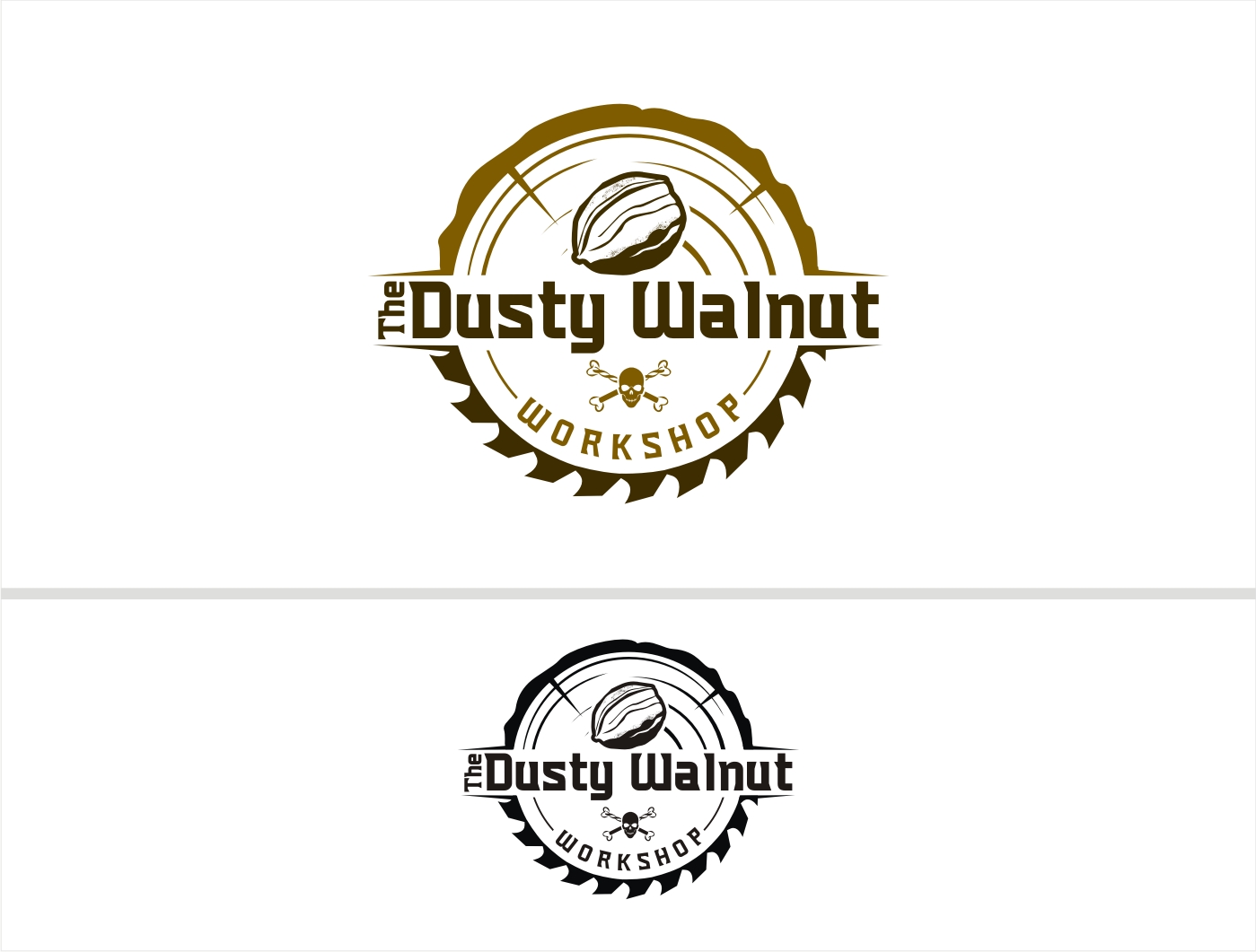 Logo Design by Soul Light for The Dusty Walnut | Design #19003796