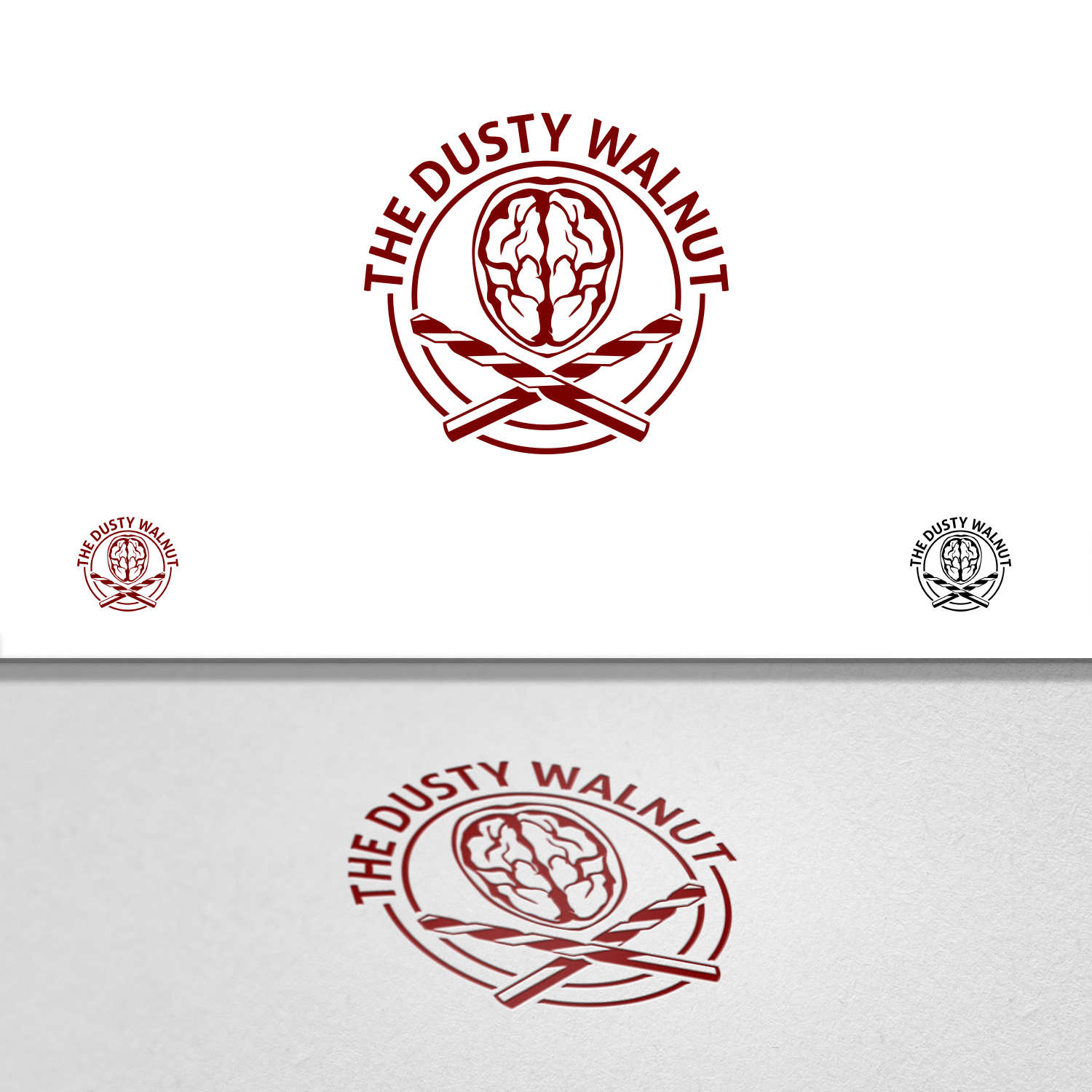 Logo Design by chaasi for The Dusty Walnut | Design #19007293