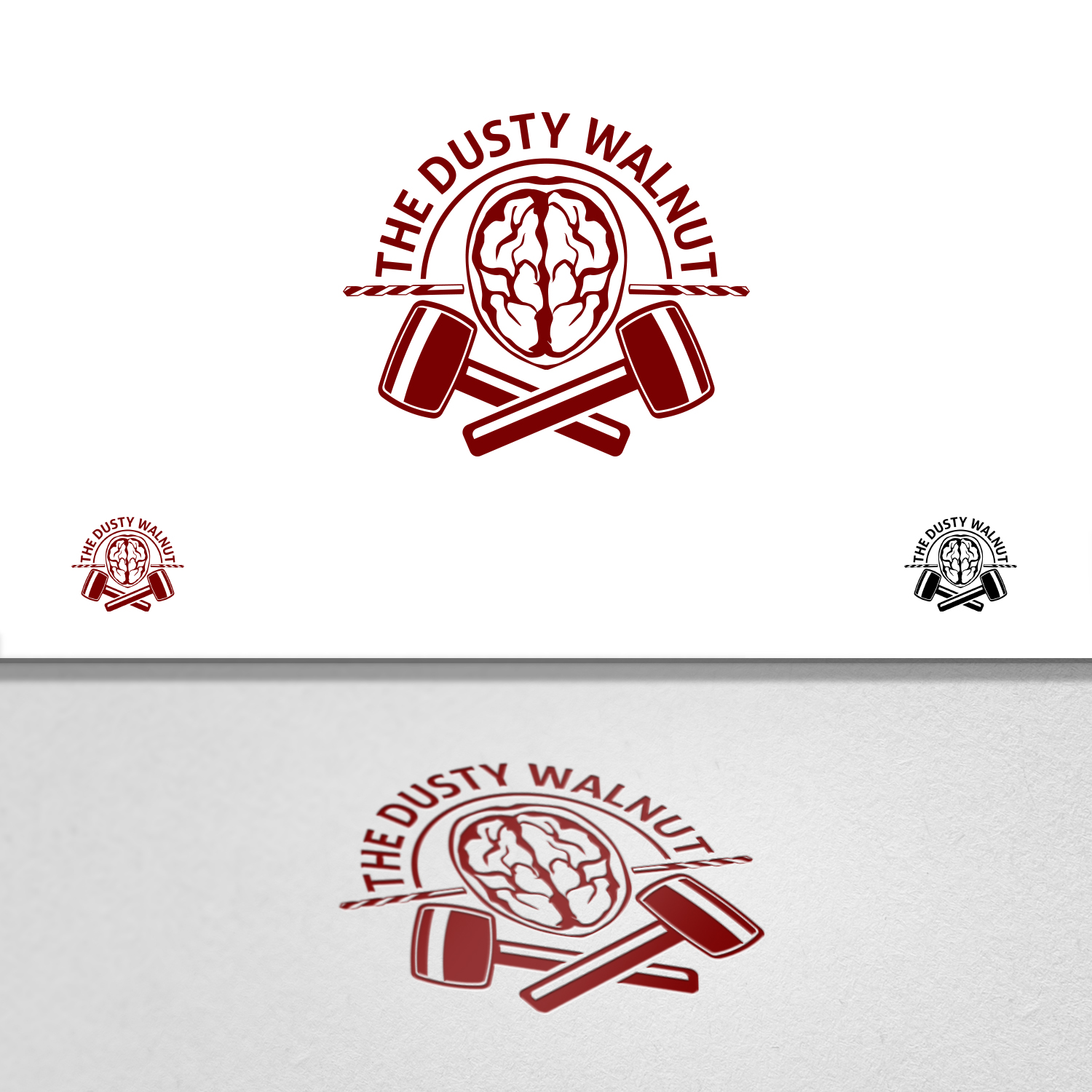 Logo Design by chaasi for The Dusty Walnut | Design #19008073