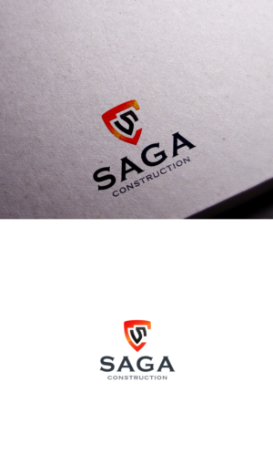 Saga Construction | Logo Design by logo_s