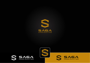 Logo Design by ~idiaz~ for Saga Construction  | Design #18751595