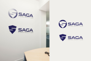 Diseño de Logo por Grafactory para Saga Construction  | Diseño: #18793767