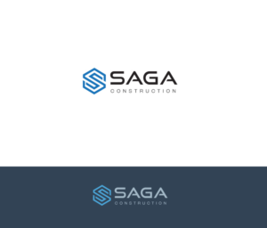 Logo Design by instudio for Saga Construction  | Design: #18752565