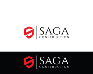 Diseño de Logo por Atec para Saga Construction  | Diseño: #18761790