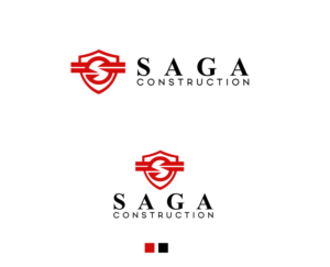 Logo-Design von Aqeel Momin für Saga Construction  | Design: #18756271