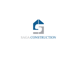 Logo-Design von blueCreative2 für Saga Construction  | Design: #18777294