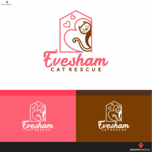 Evesham Cat Rescue | Design de Logo par Graphic Bricks
