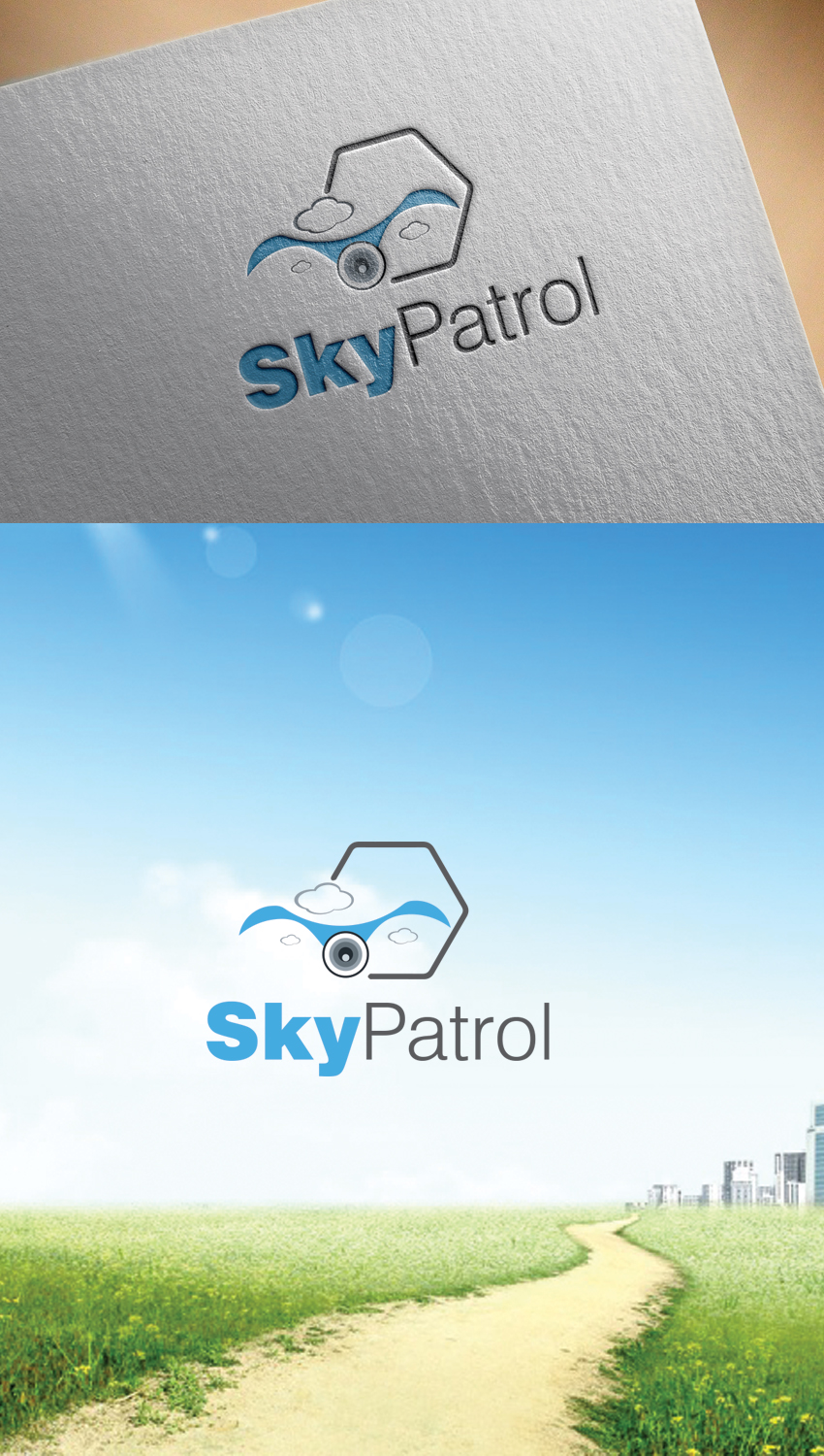 Logo Design by uk for SKYDRONES TECNOLOGIA AVIONICA S/A | Design #18689755