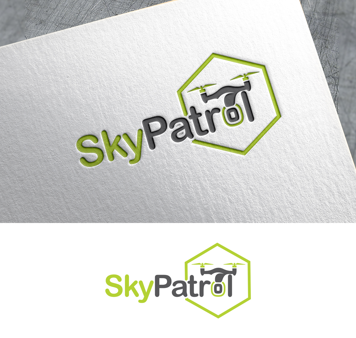 Logo Design by Impressive Solutions for SKYDRONES TECNOLOGIA AVIONICA S/A | Design #18691041